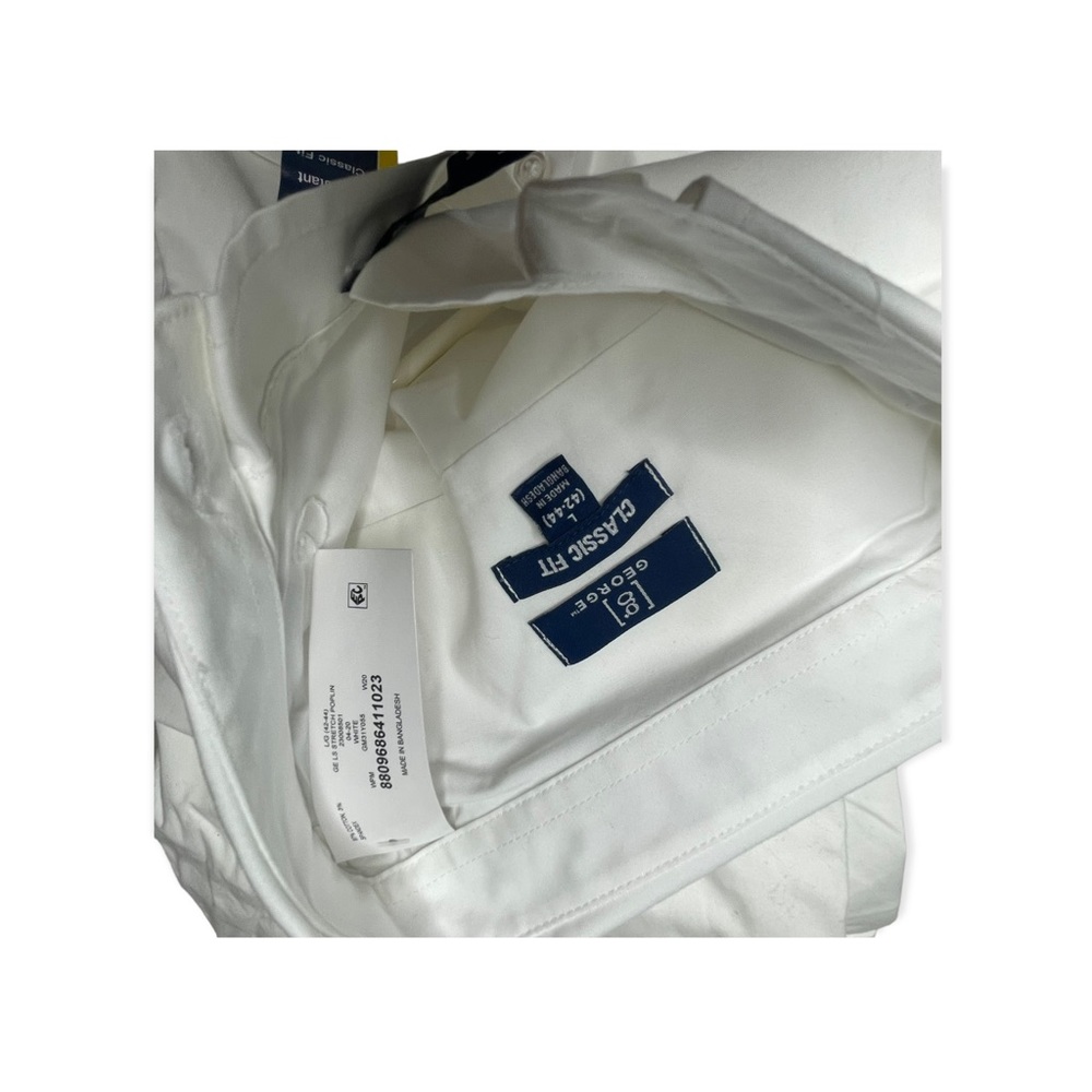 - George Classic Fit LS shirt Size L (42-44) - Picture 6 of 13